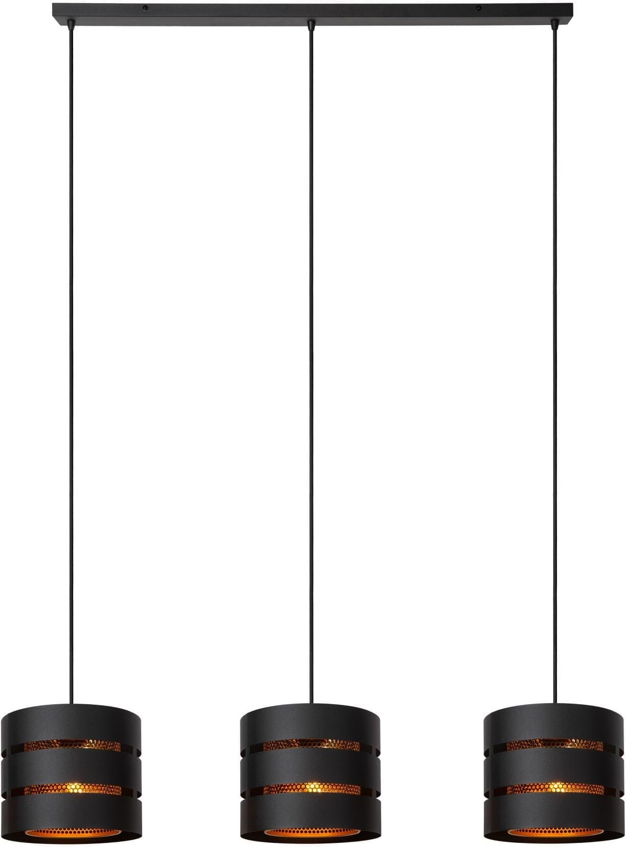 Rosas Hanglamp - Zwart Lucide Hanglamp 21433/03/30