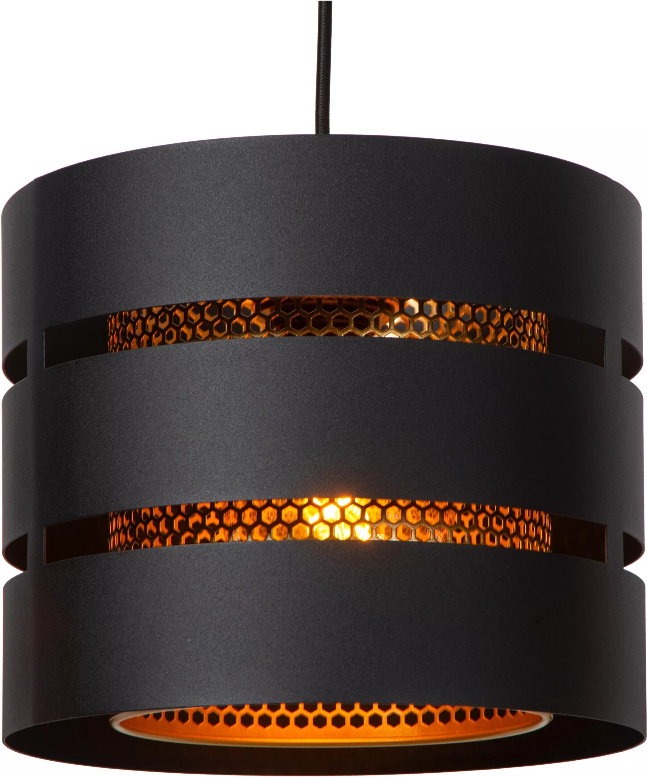 Rosas Hanglamp - Zwart Lucide Hanglamp 21433/03/30