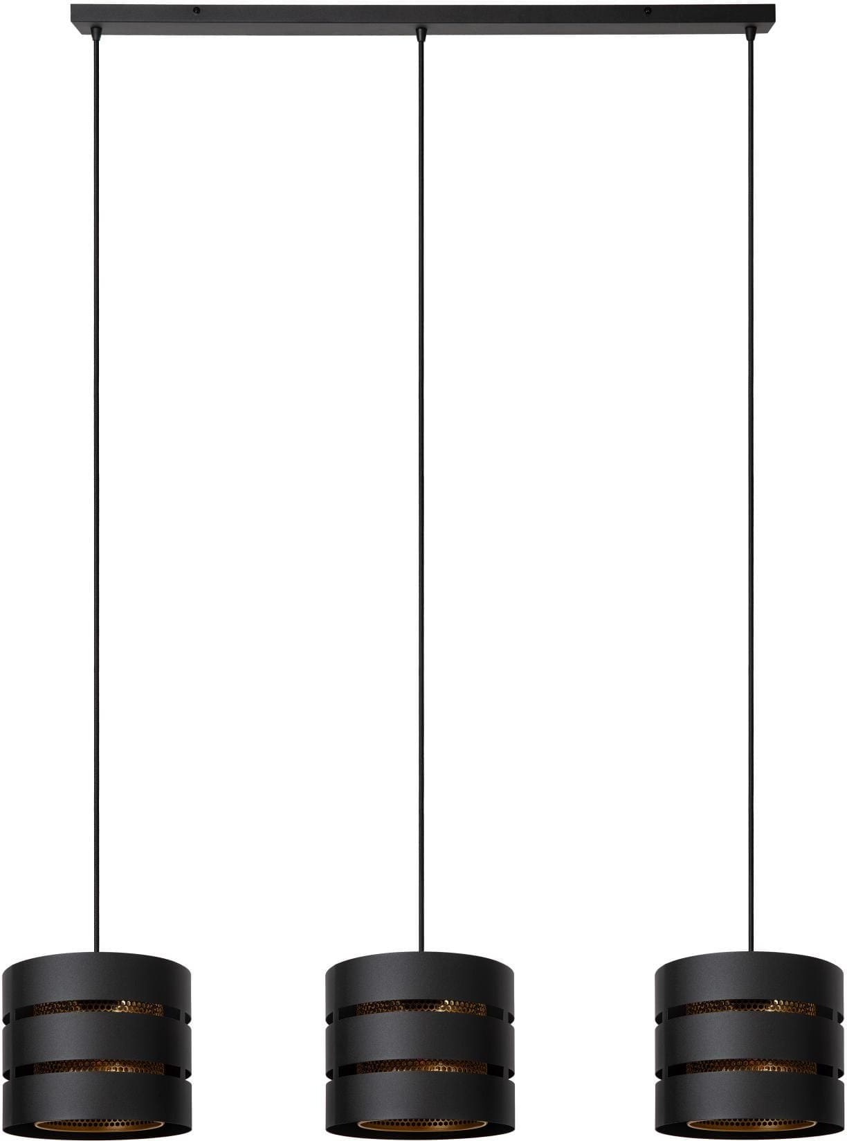 Rosas Hanglamp - Zwart Lucide Hanglamp 21433/03/30