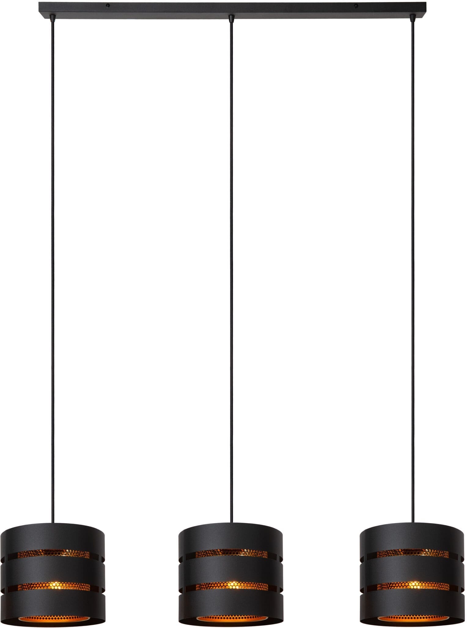 Rosas Hanglamp - Zwart Lucide Hanglamp 21433/03/30