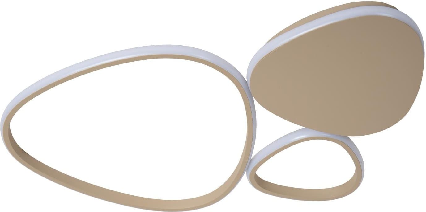Samling Plafonnière Led Dimb. Cct - Taupe Lucide Plafondlamp 78102/30/41