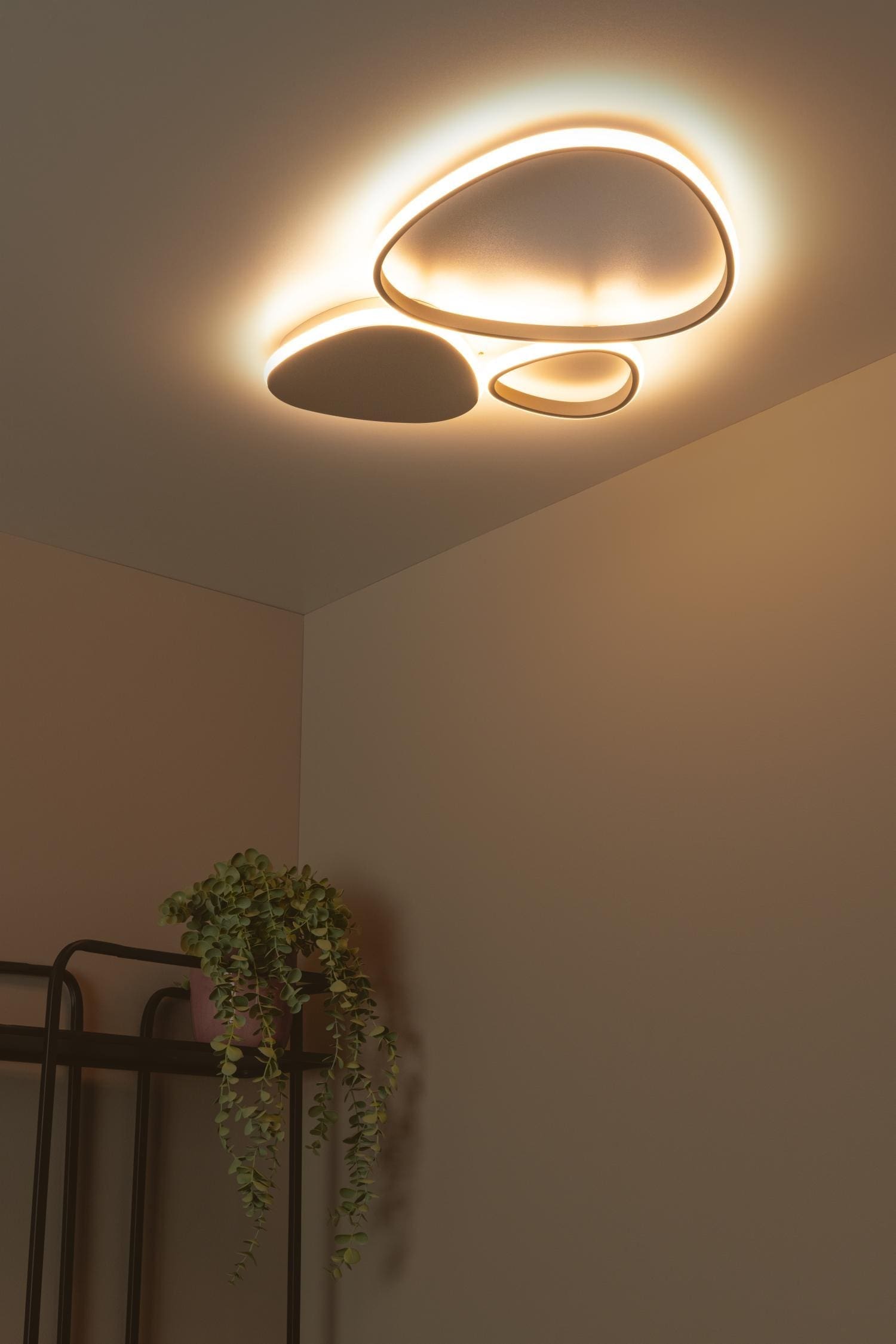 Samling Plafonnière Led Dimb. Cct - Taupe Lucide Plafondlamp 78102/30/41