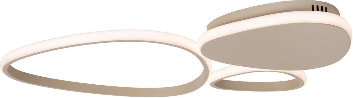 Samling Plafonnière Led Dimb. Cct - Taupe Lucide Plafondlamp 78102/30/41