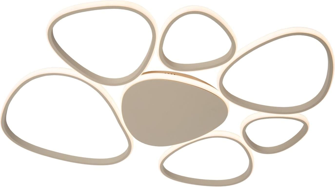Samling Plafonnière Led Dimb. Cct - Taupe Lucide Plafondlamp 78102/72/41