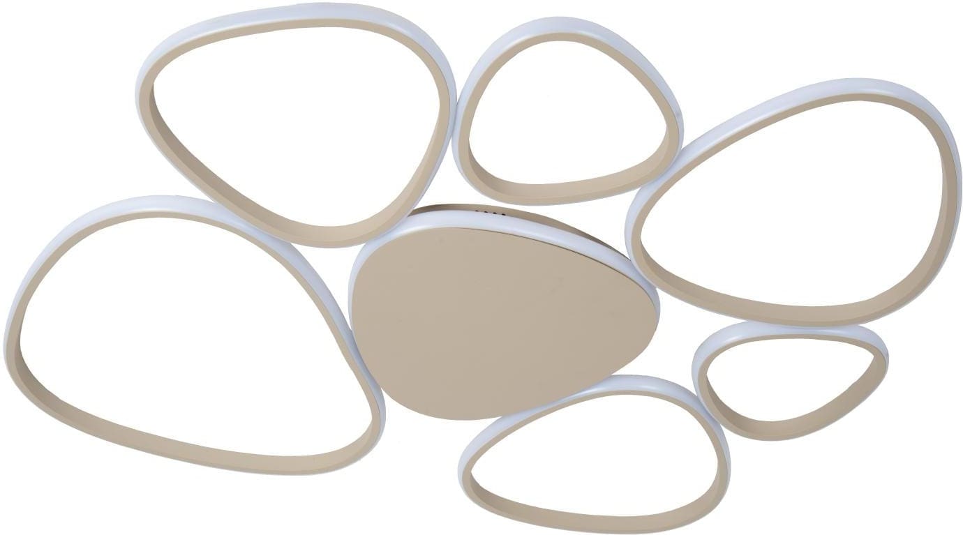 Samling Plafonnière Led Dimb. Cct - Taupe Lucide Plafondlamp 78102/72/41