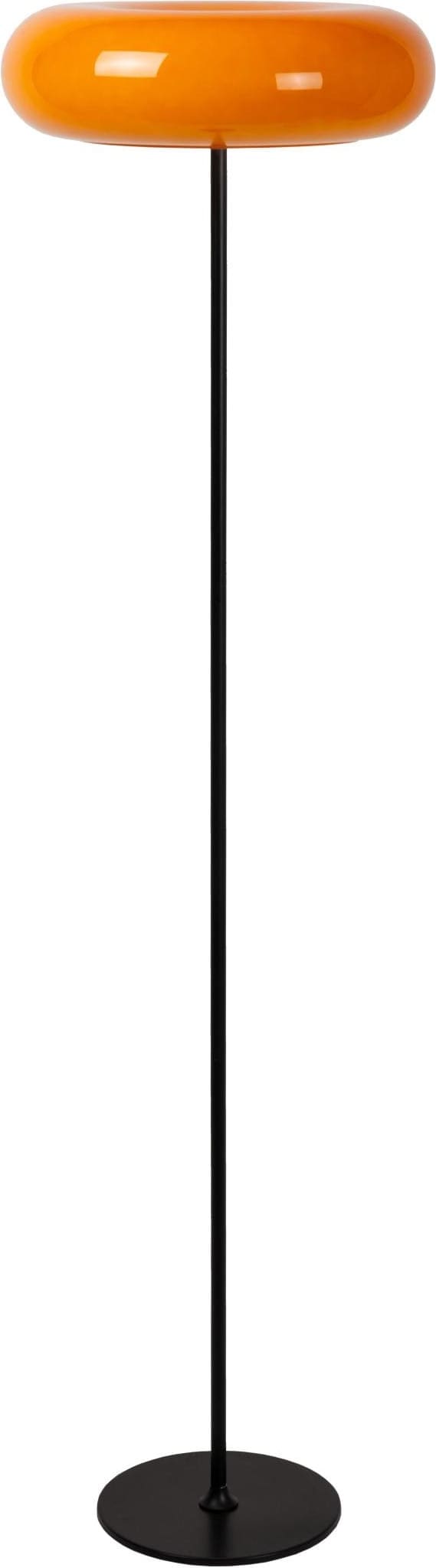 Sentino Vloerlamp Ø40 cm - Oranje Lucide Vloerlamp 10725/01/53