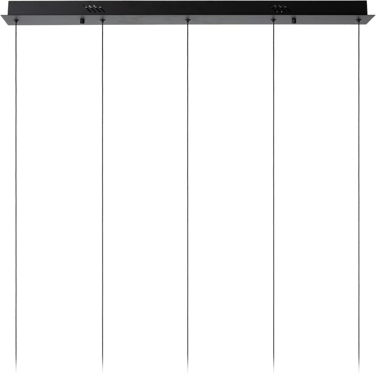 Sentubal Hanglamp Led Dimb. - Zwart Lucide Hanglamp 13498/25/30