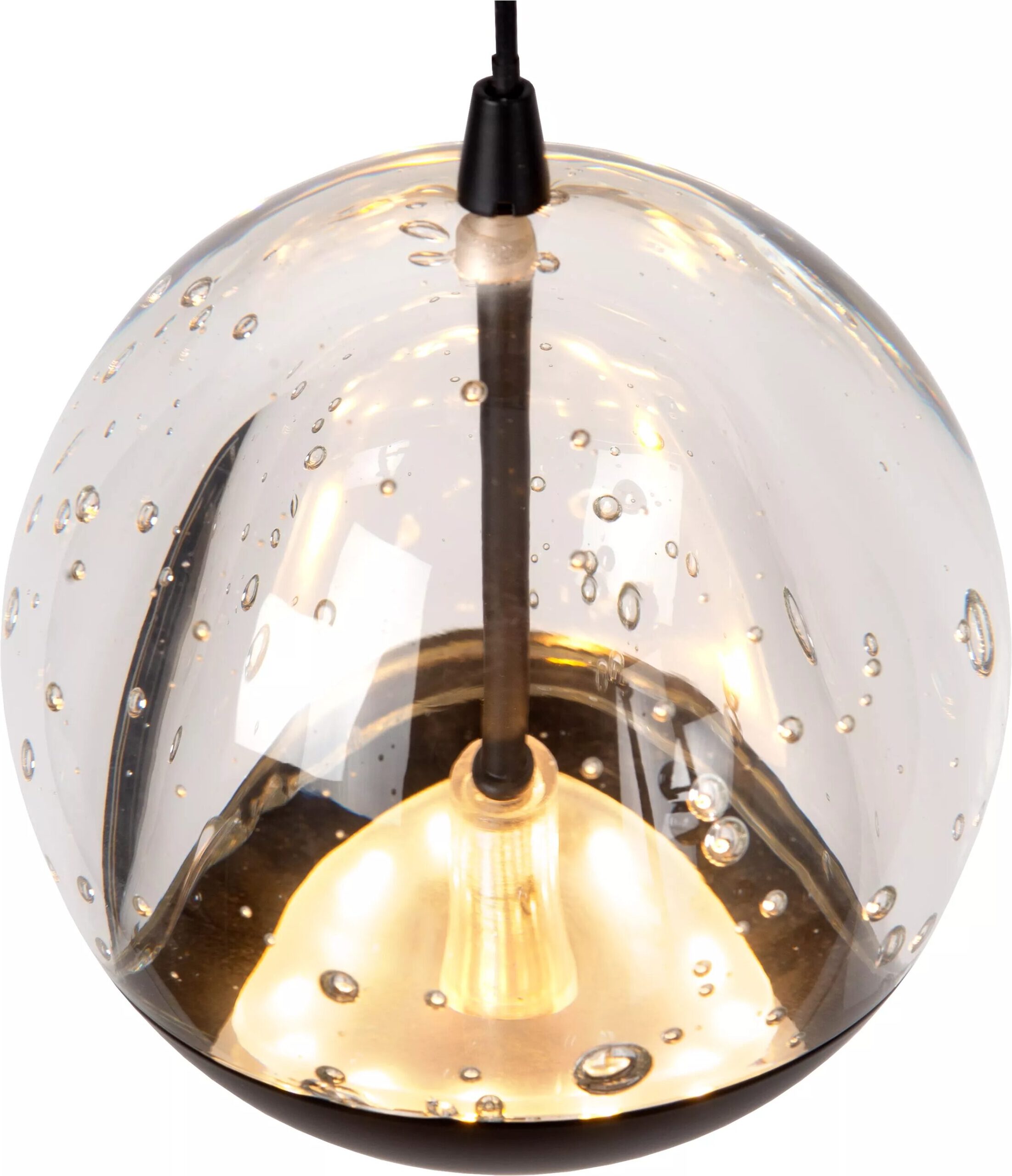 Sentubal Hanglamp Ø35 cm Led Dimb. - Zwart Lucide Hanglamp 13498/24/30