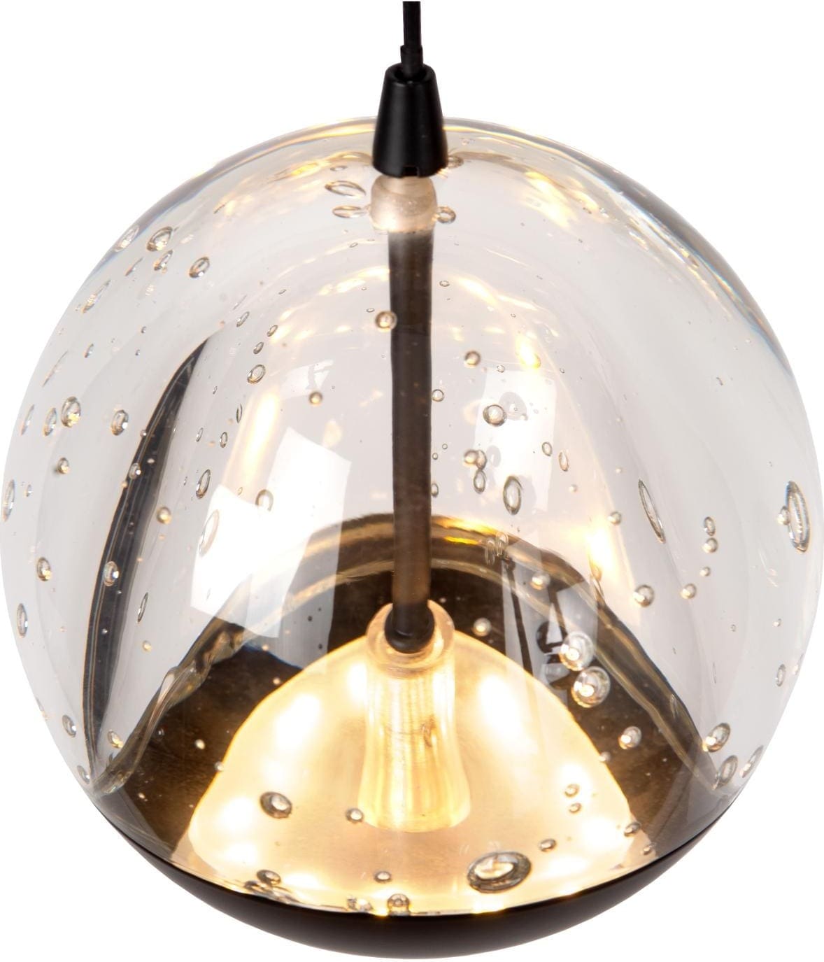 Sentubal Hanglamp Ø35 cm Led Dimb. - Zwart Lucide Hanglamp 13498/24/30