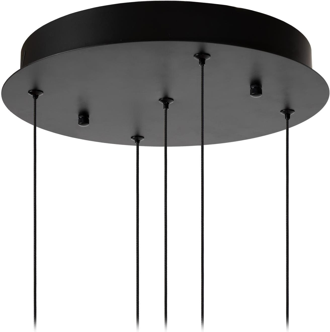 Sentubal Hanglamp Ø35 cm Led Dimb. - Zwart Lucide Hanglamp 13498/24/30