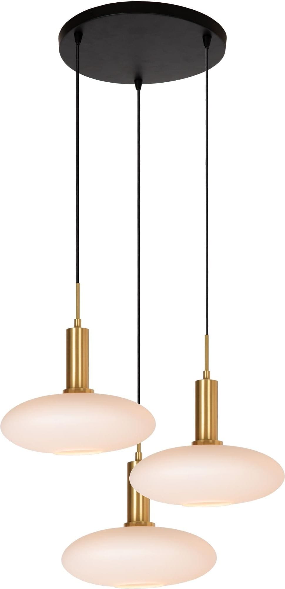 Singala Hanglamp Ø55 cm - Mat Goud / Messing Lucide Hanglamp 25413/13/02