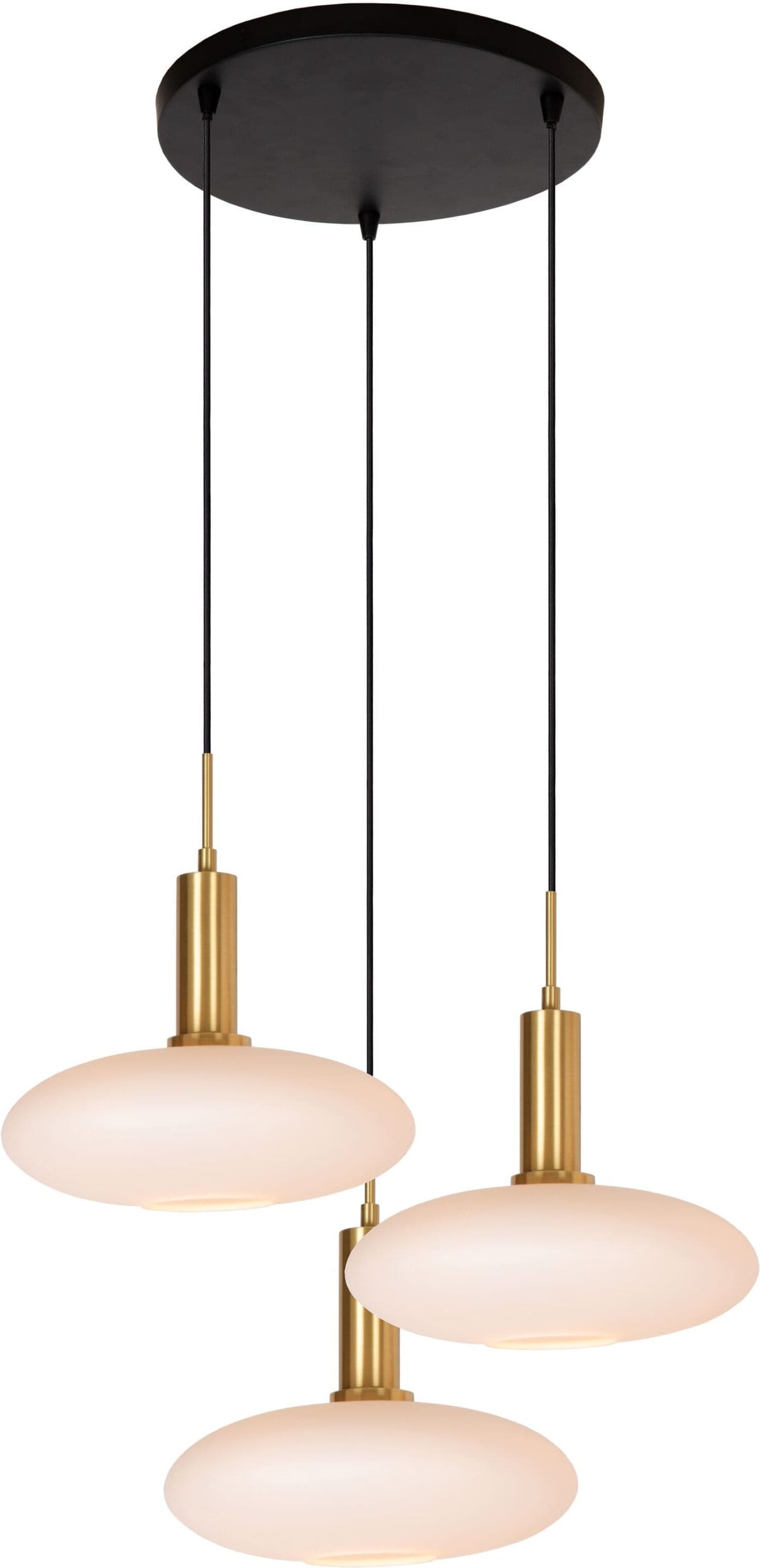 Singala Hanglamp Ø55 cm - Mat Goud / Messing Lucide Hanglamp 25413/13/02