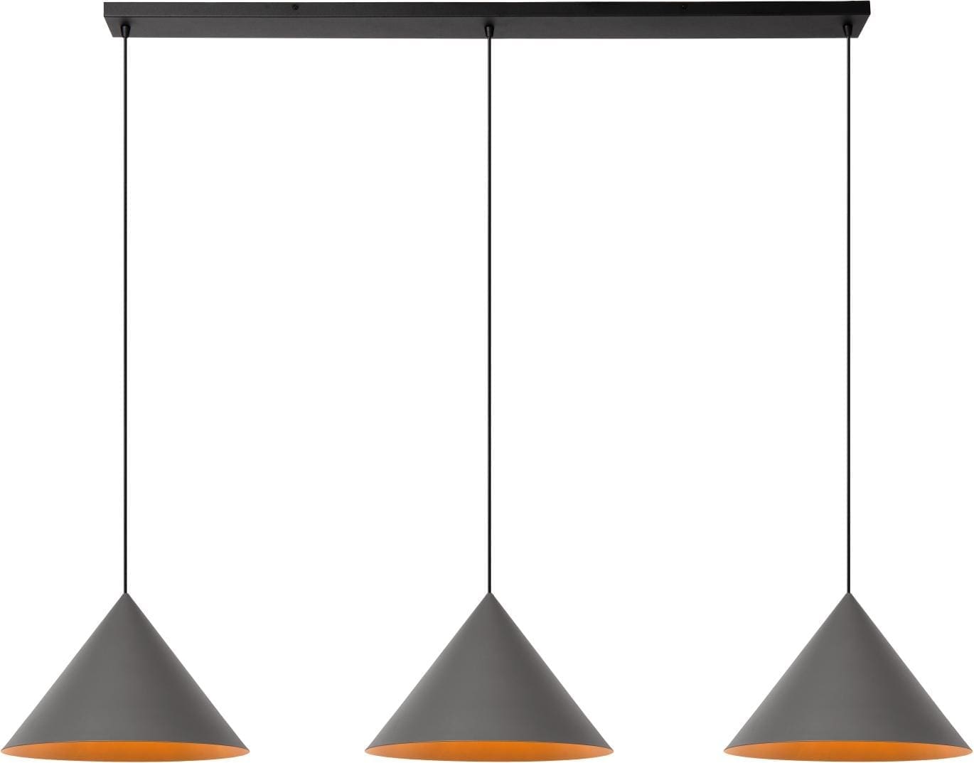 Spitze Hanglamp - Grijs | Vibes Lucide Hanglamp 21440/03/36