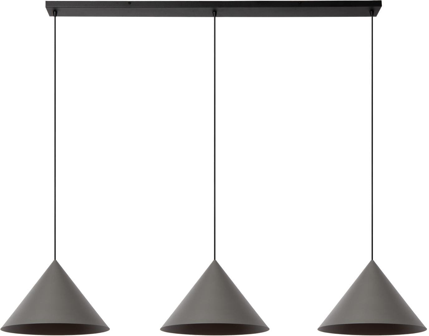 Spitze Hanglamp - Grijs | Vibes Lucide Hanglamp 21440/03/36
