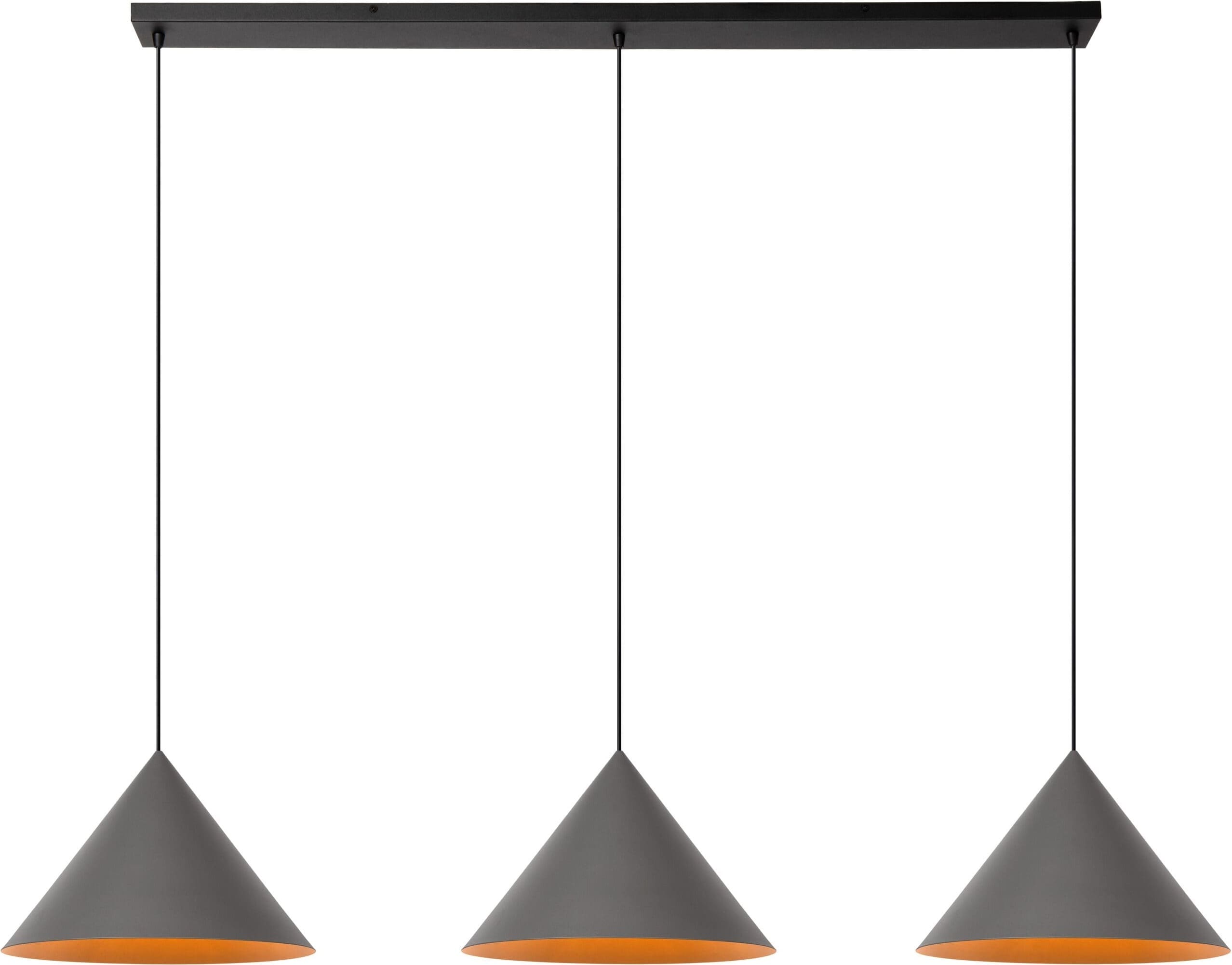 Spitze Hanglamp - Grijs | Vibes Lucide Hanglamp 21440/03/36