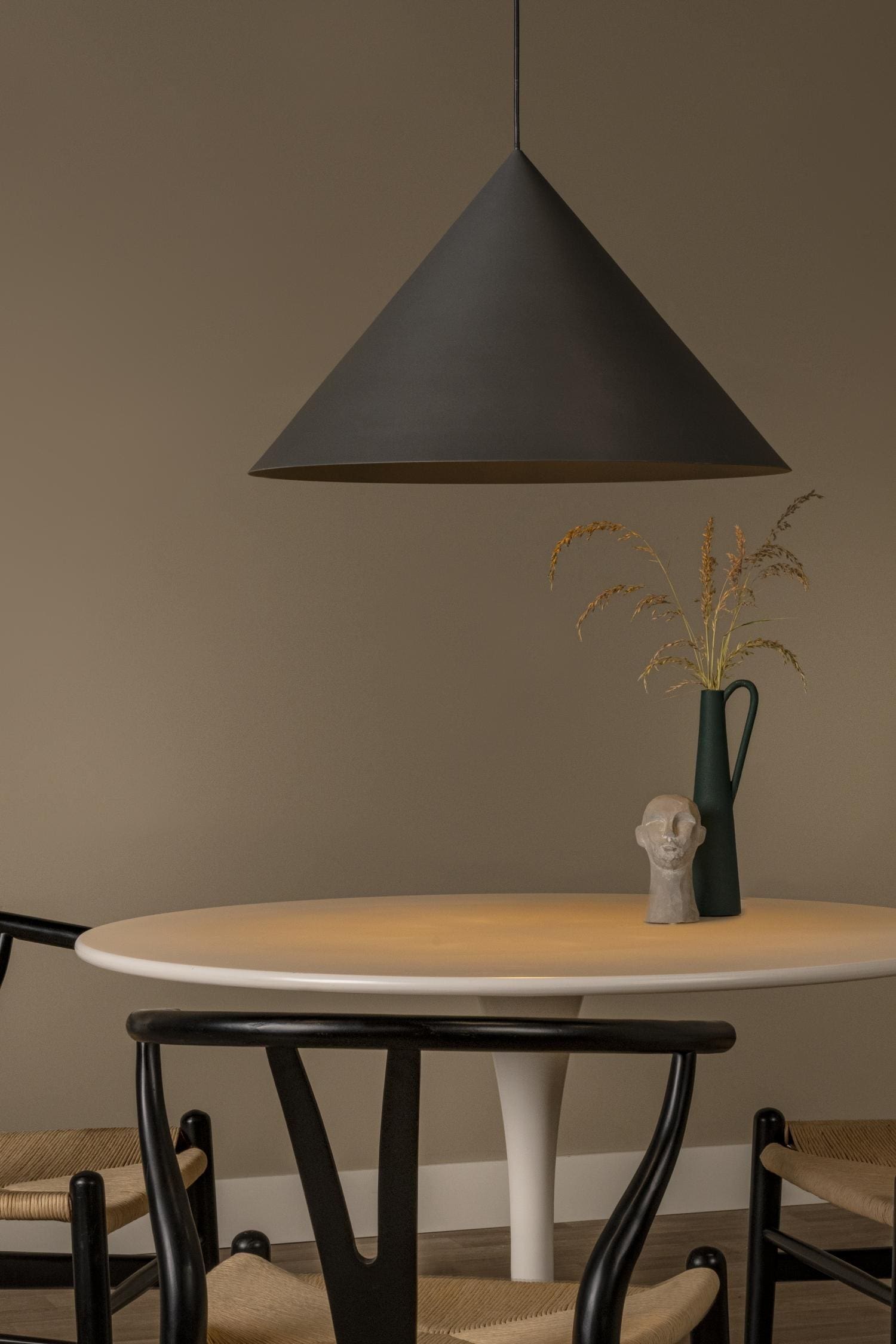 Spitze Hanglamp Ø60 cm - Grijs | Vibes Lucide Hanglamp 21440/60/36