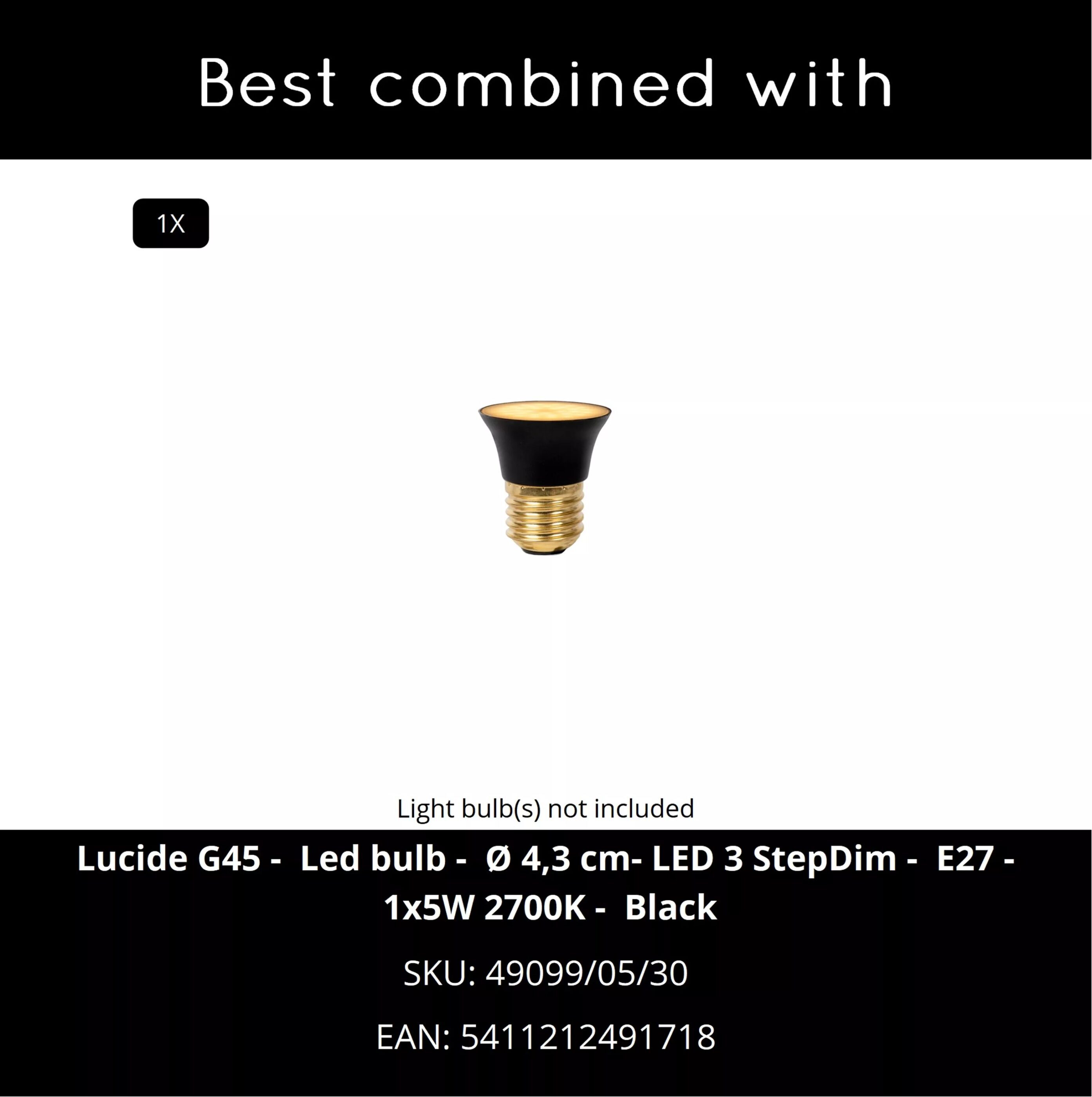 Spitze Hanglamp Ø60 cm - Grijs | Vibes Lucide Hanglamp 21440/60/36