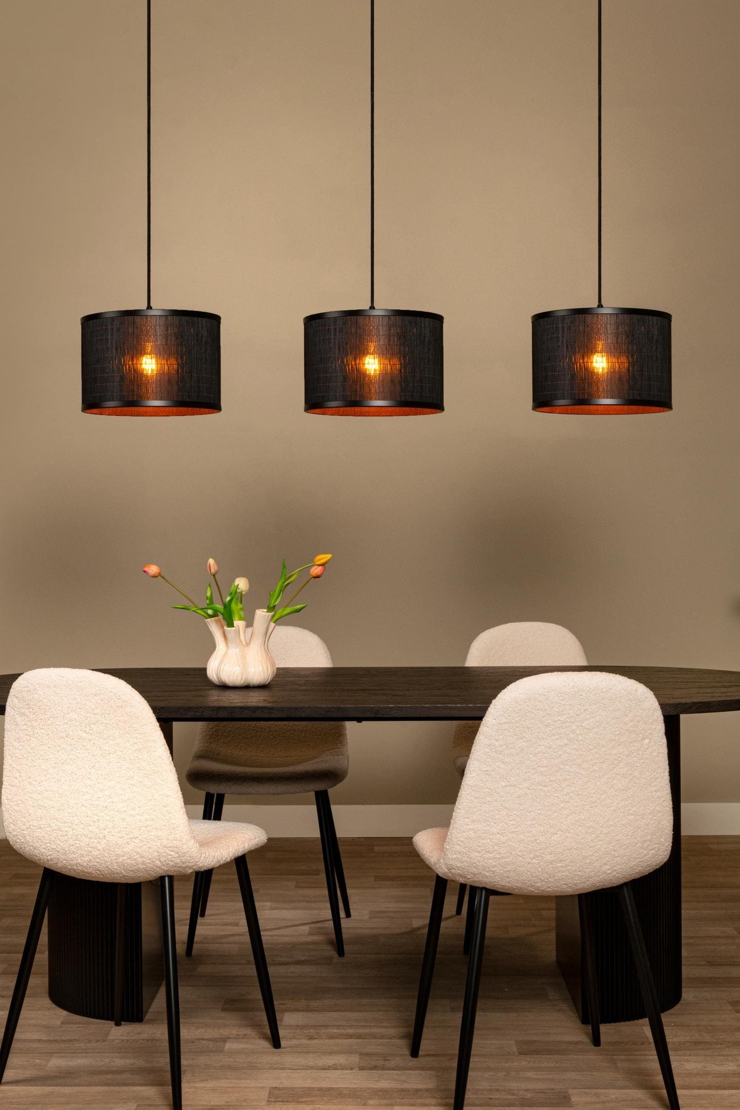 Tagalog Hanglamp Ø40 cm - Zwart | Essential Lucide Hanglamp 21429/03/30