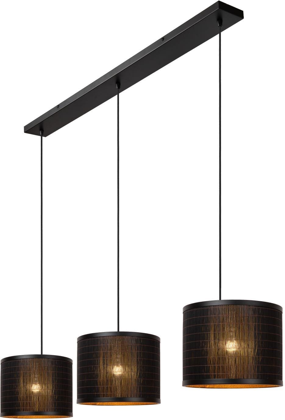 Tagalog Hanglamp Ø40 cm - Zwart | Essential Lucide Hanglamp 21429/03/30