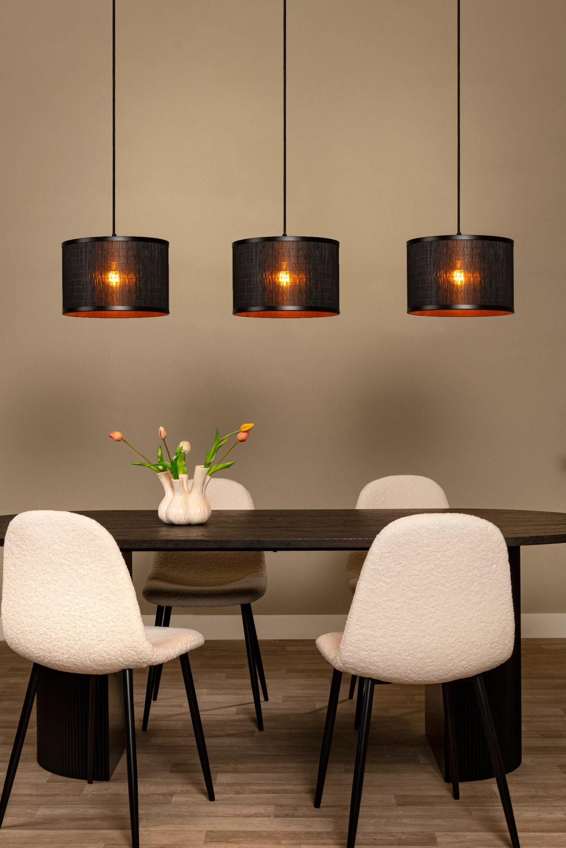 Tagalog Hanglamp Ø40 cm - Zwart | Essential Lucide Hanglamp 21429/03/30