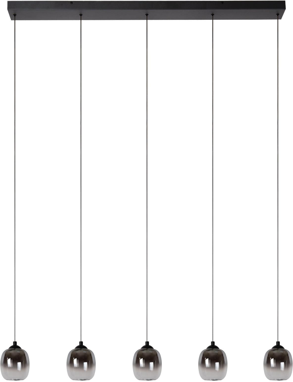 Tamino Hanglamp Led Dimb. - Zwart Lucide Hanglamp 74419/25/30