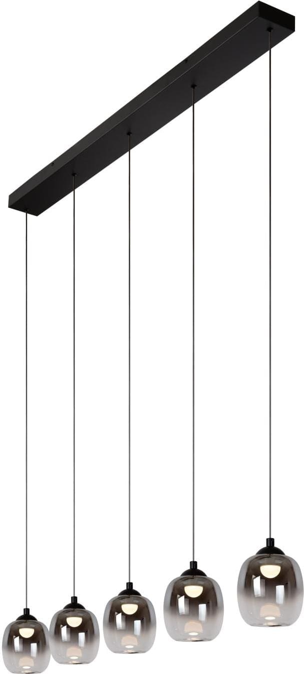 Tamino Hanglamp Led Dimb. - Zwart Lucide Hanglamp 74419/25/30