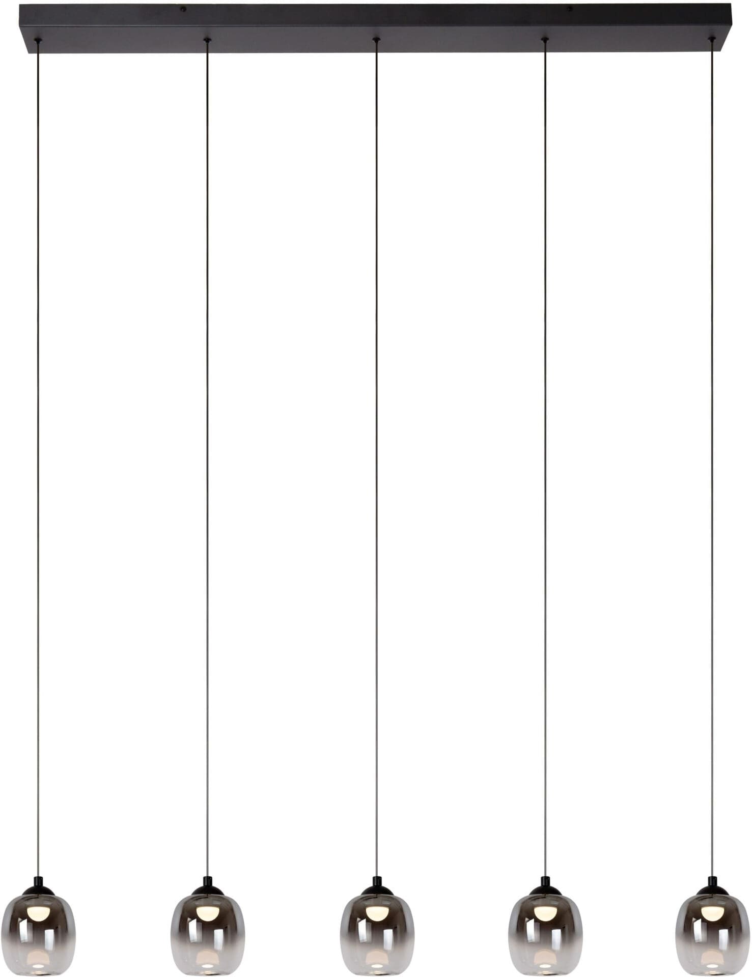 Tamino Hanglamp Led Dimb. - Zwart Lucide Hanglamp 74419/25/30