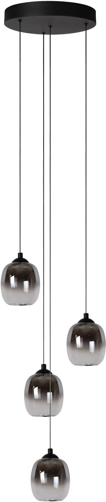 Tamino Hanglamp Ø36 cm Led Dimb. - Zwart Lucide Hanglamp 74419/20/30