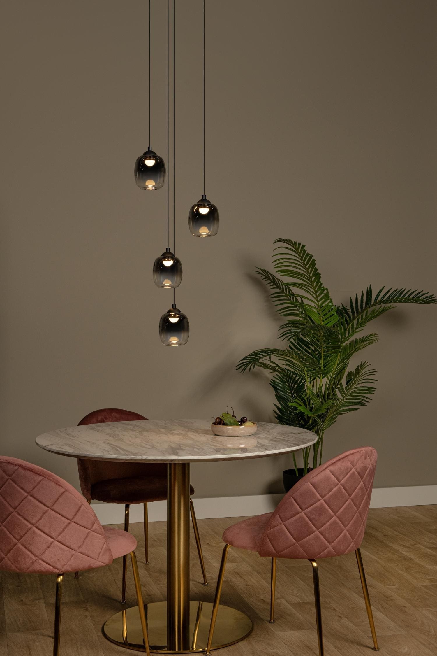 Tamino Hanglamp Ø36 cm Led Dimb. - Zwart Lucide Hanglamp 74419/20/30
