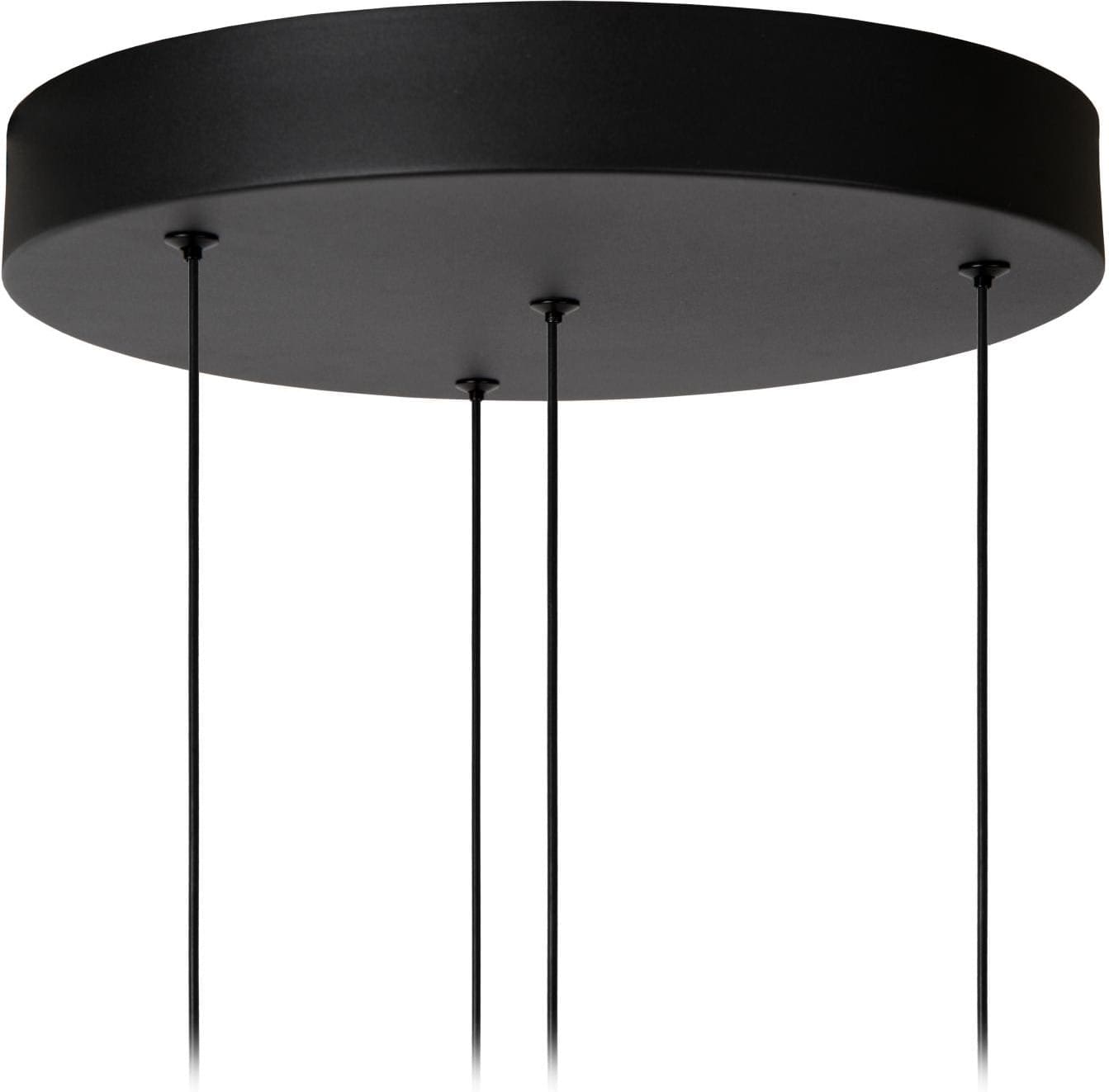 Tamino Hanglamp Ø36 cm Led Dimb. - Zwart Lucide Hanglamp 74419/20/30