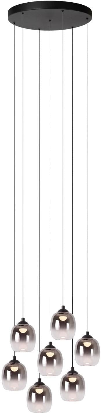 Tamino Hanglamp Ø52 cm Led Dimb. - Zwart Lucide Hanglamp 74419/07/30