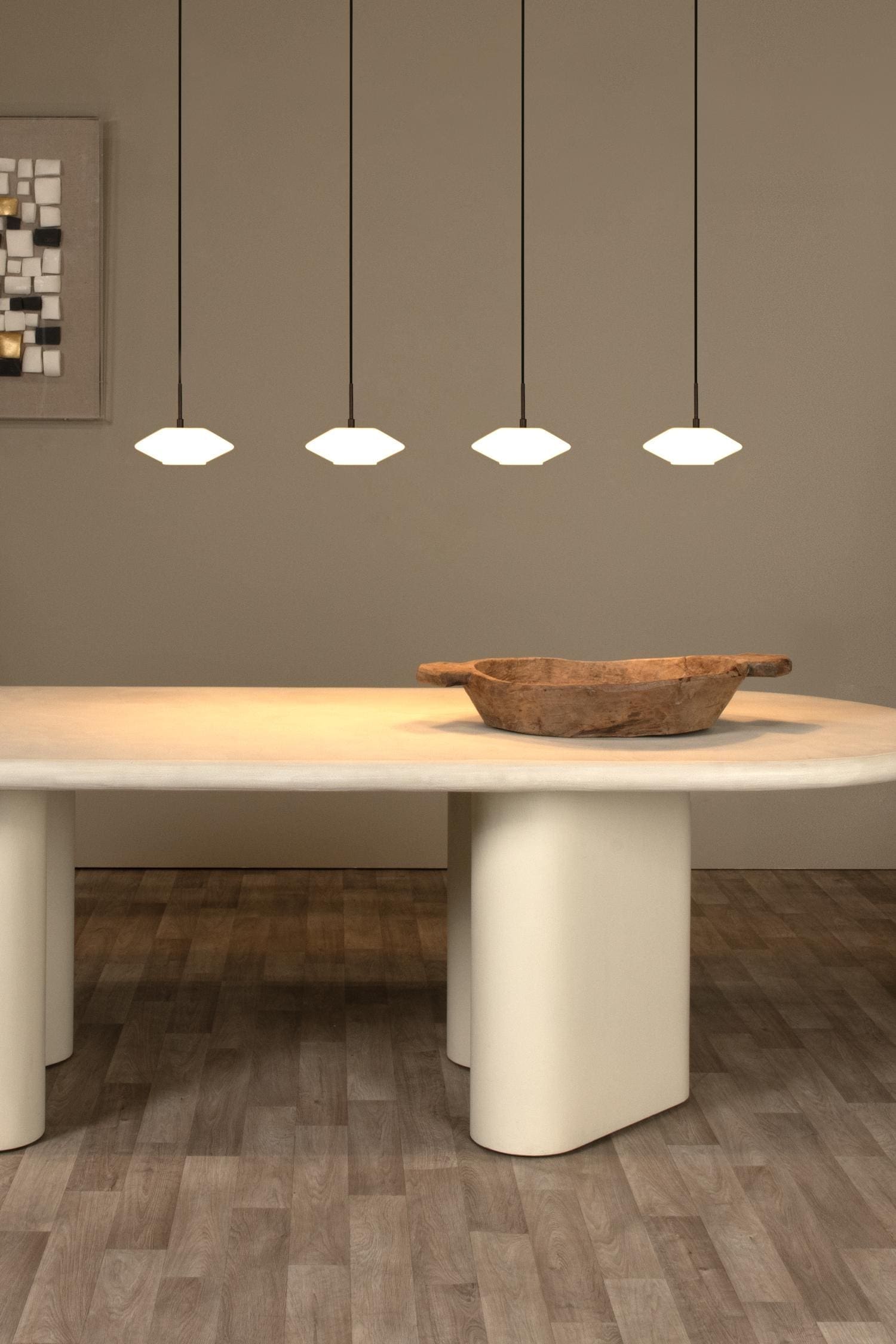 Trevor Hanglamp - Opaal Lucide Hanglamp 25414/04/61
