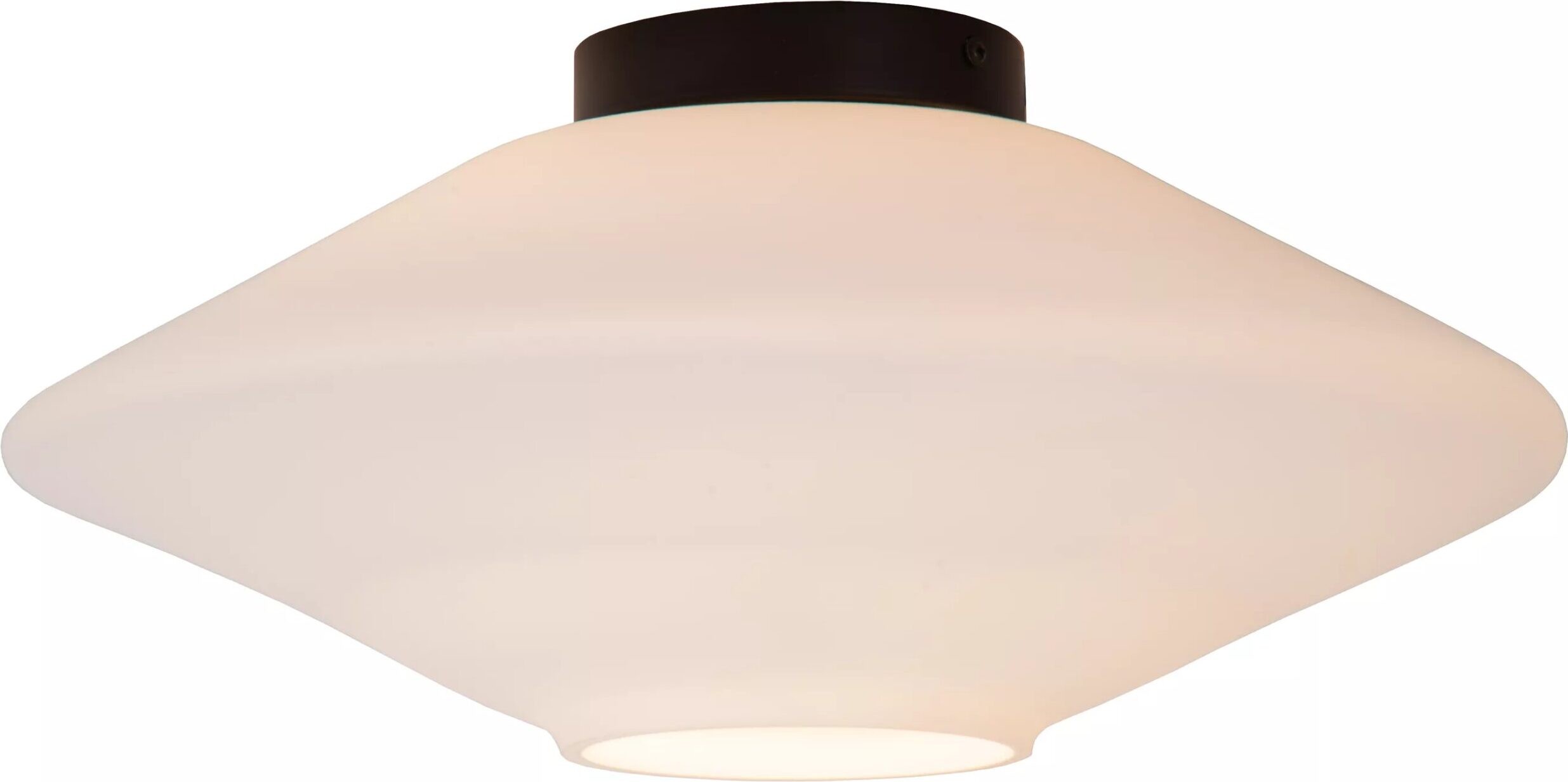 Trevor Plafonnière Ø42 cm - Opaal Lucide Plafondlamp 25114/42/61