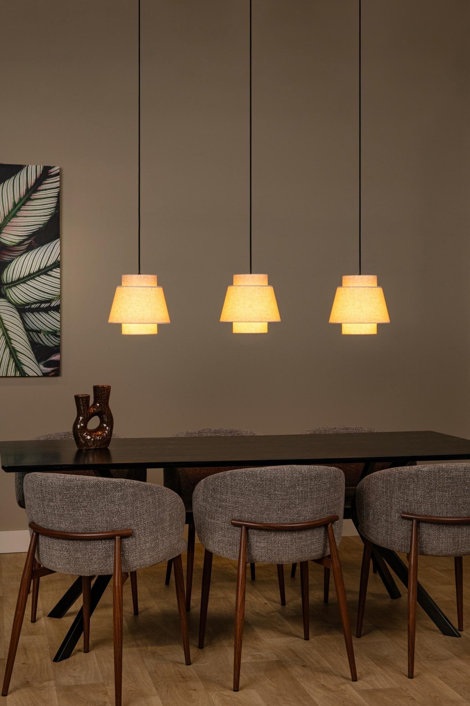Tribute Hanglamp - Beige Lucide Hanglamp 21435/03/38