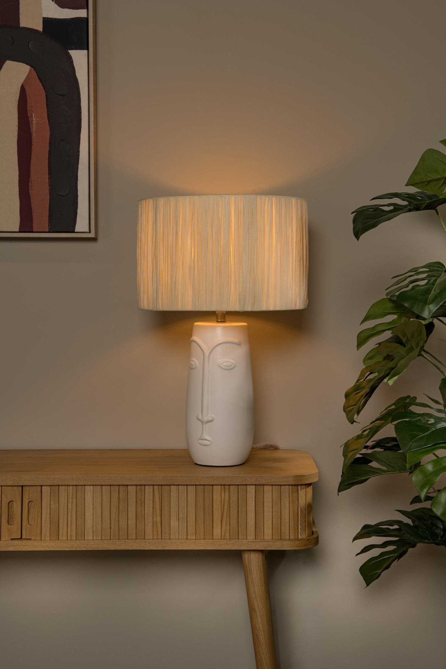 Viso Tafellamp Ø36 cm - Wit Lucide Tafellamp 34548/81/31