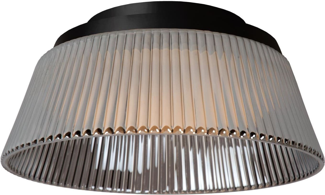 Vixi Plafonnière Ø35 cm Led Dimb. - Fumé Lucide Plafondlamp 25115/35/65