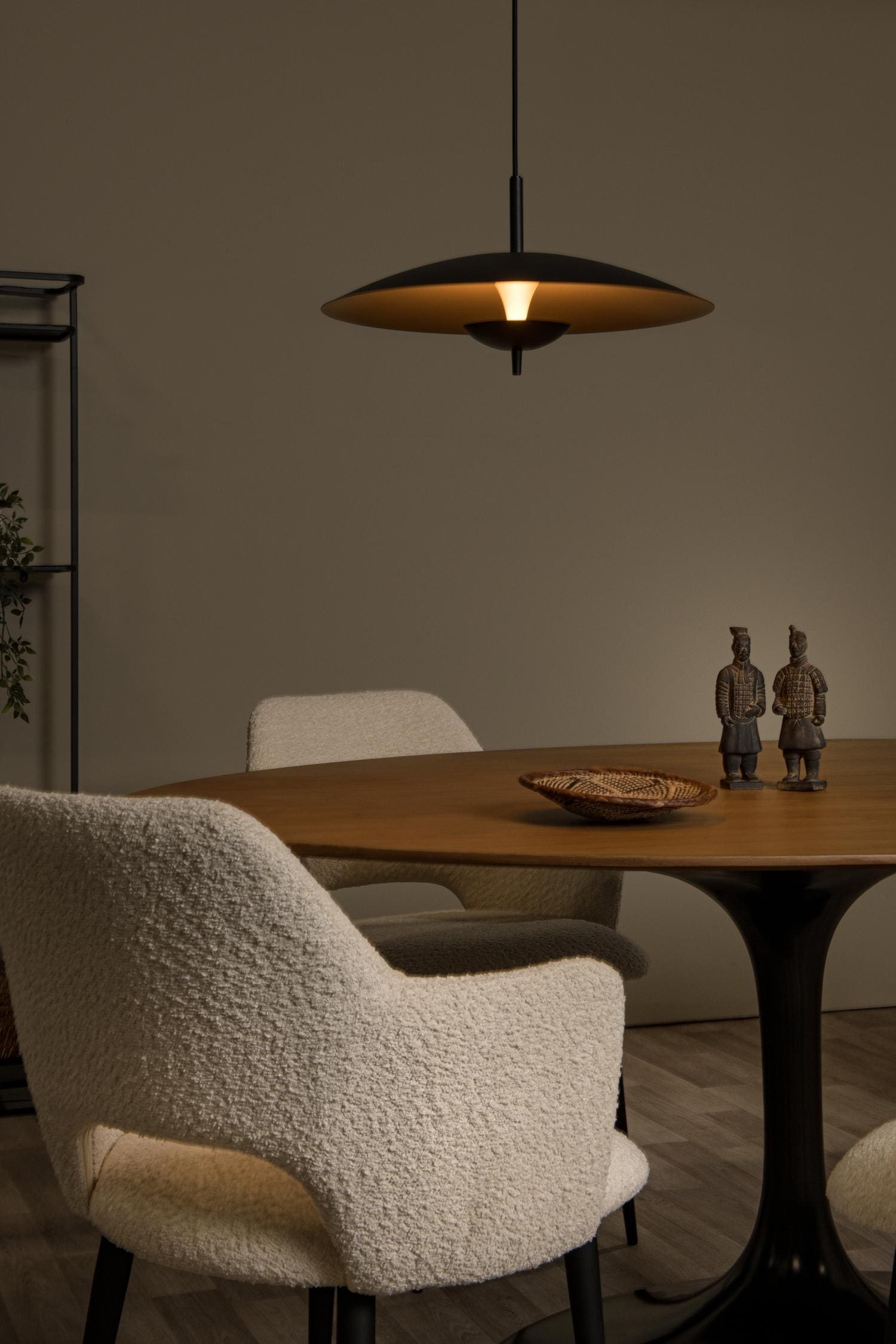 Vulcan Hanglamp Ø47 cm Led Dimb. - Zwart Lucide Hanglamp 30461/09/30