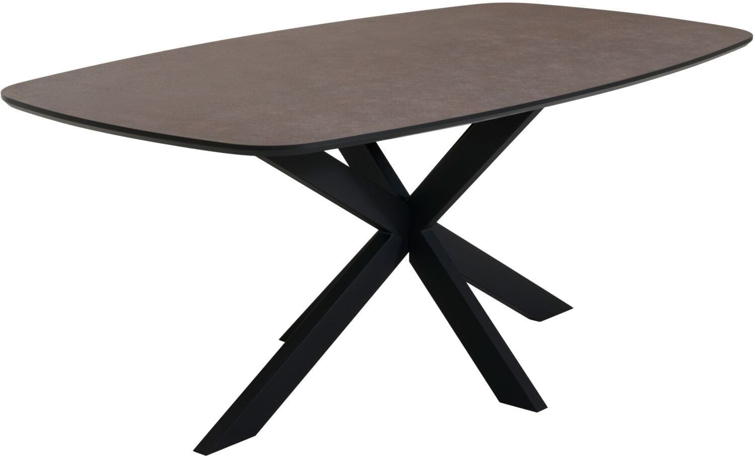 Profijt Meubel Eettafel Walden 200x100 cm Deens ovaal Brons Eettafel