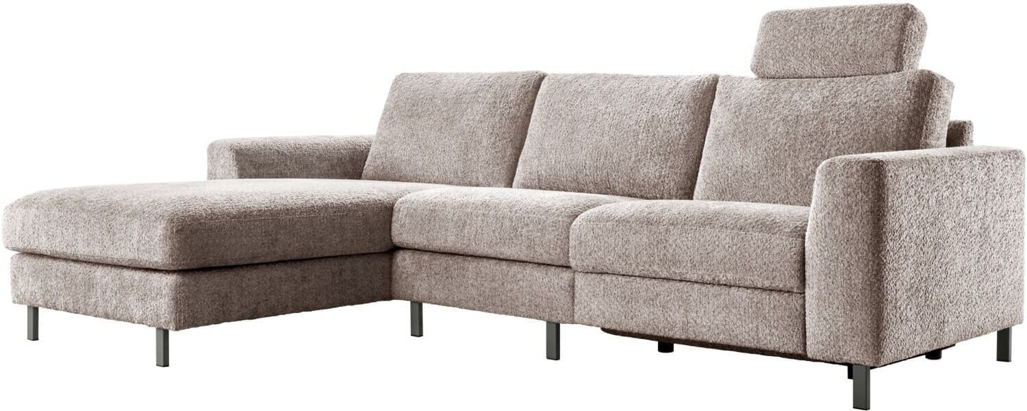 Profijt Meubel Hoekbank links Totham bruin relaxfunctie supreme comfort Bruin Hoekbank