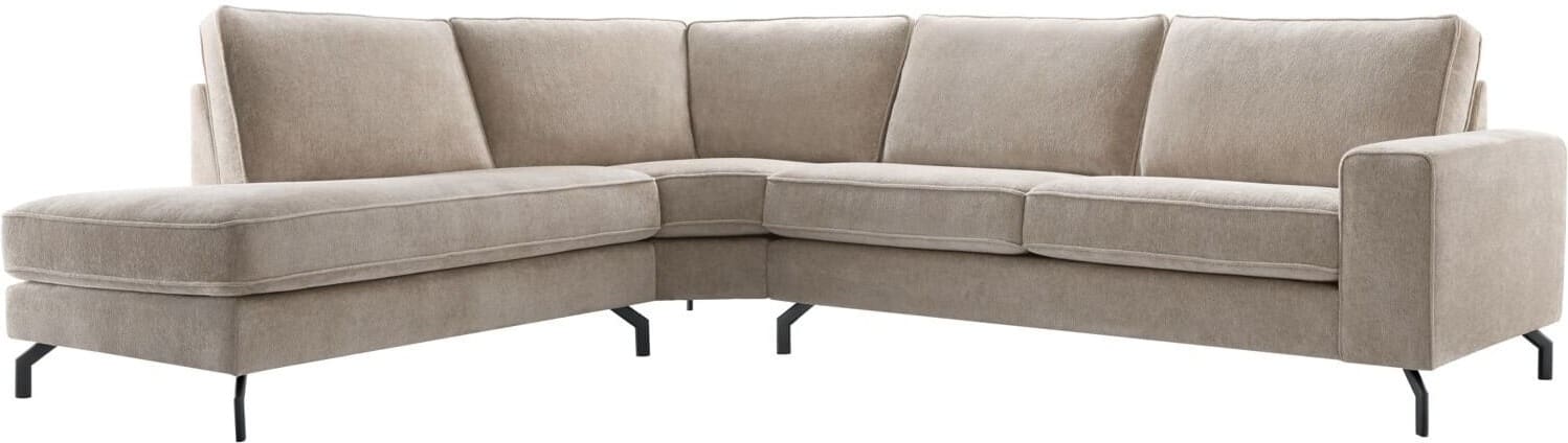 Profijt Meubel Hoekbank links Totham taupe basic comfort Taupe Hoekbank