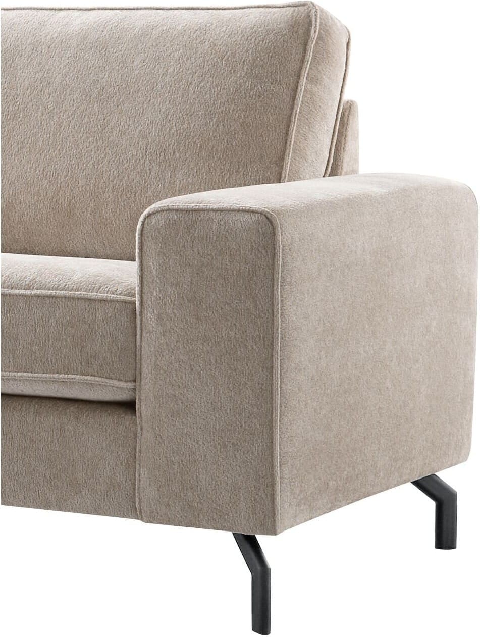 Profijt Meubel Hoekbank links Totham taupe basic comfort Taupe Hoekbank