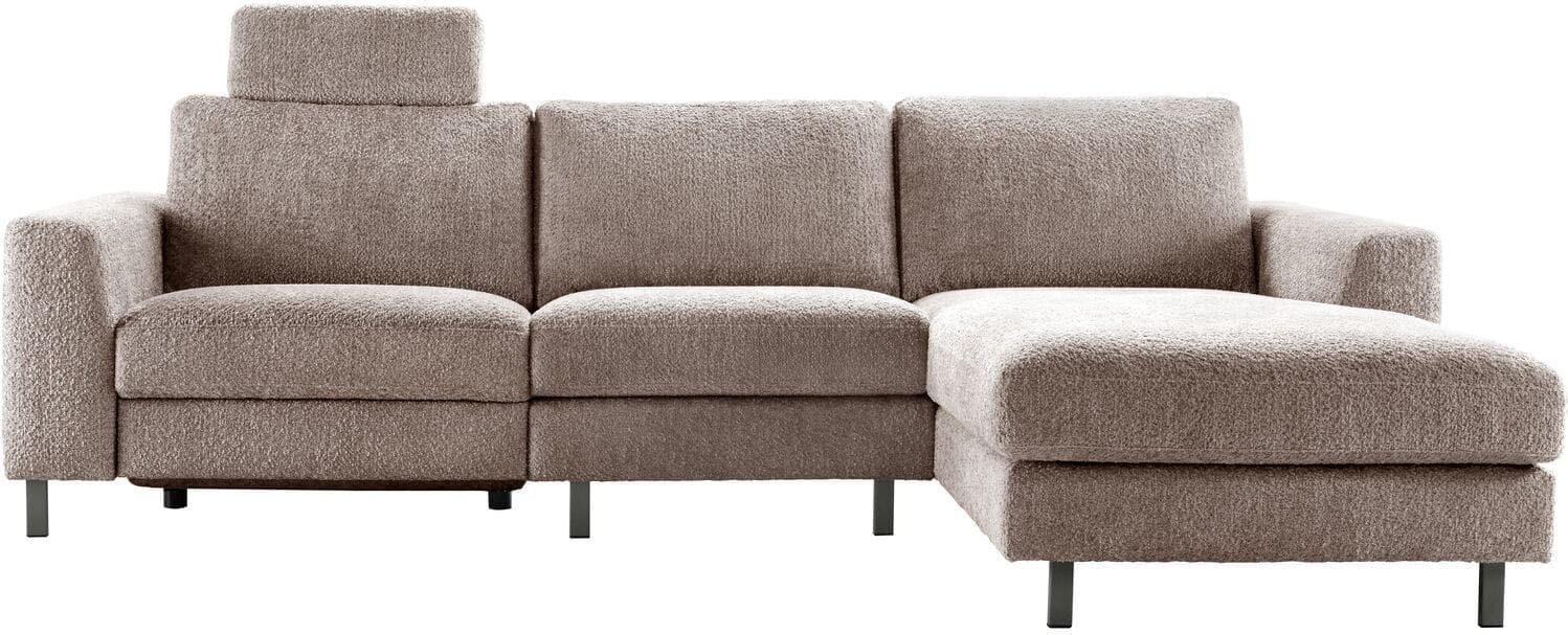 Profijt Meubel Hoekbank rechts Totham bruin relaxfunctie supreme comfort Bruin Hoekbank