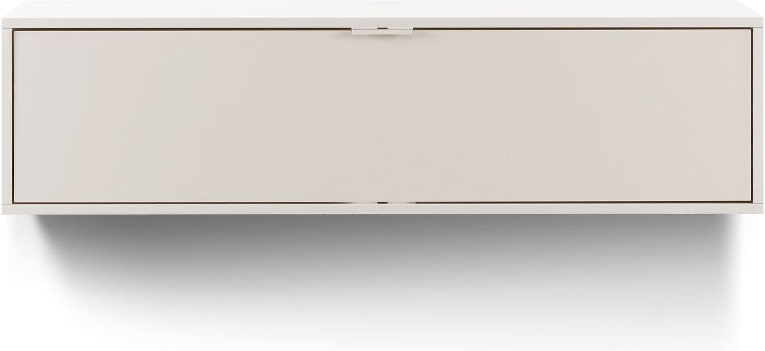 Profijt Meubel Tv-meubel Betera zwevend 140 cm beige Beige|Wit Tv-meubel|Tv-dressoir