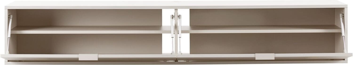 Profijt Meubel Tv-meubel Betera zwevend 210 cm beige Beige|Wit Tv-meubel|Tv-dressoir