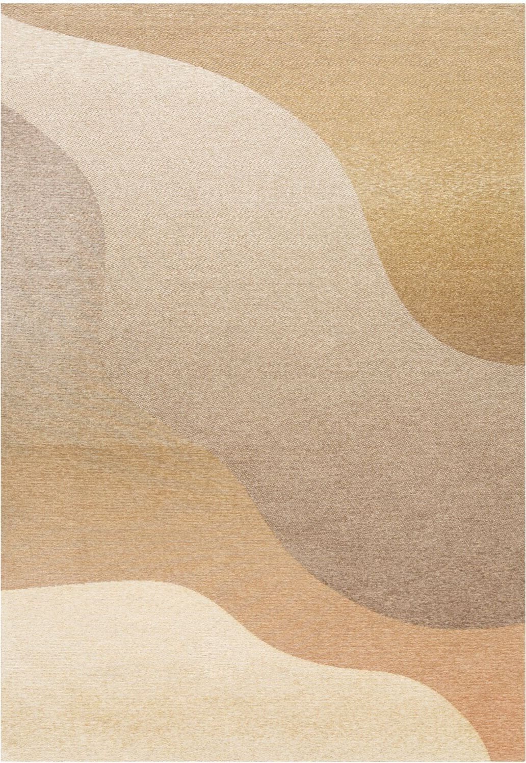 Profijt Meubel Vloerkleed Ensuite 160x230 cm beige Beige|Wit Vloerkleed