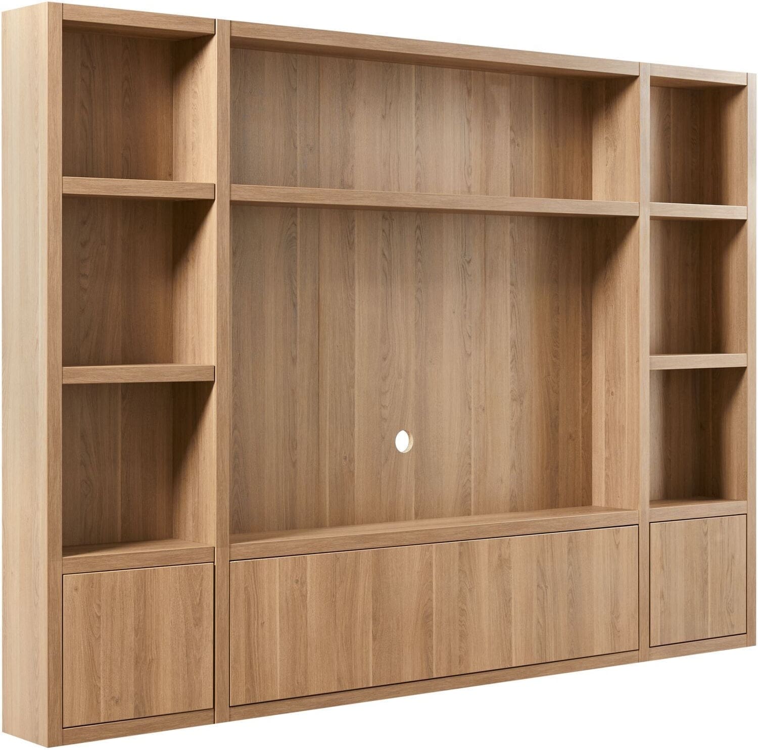 Profijt Meubel Wandmeubel Morsano 168x232x23 cm Bruin Wandkast|Kast