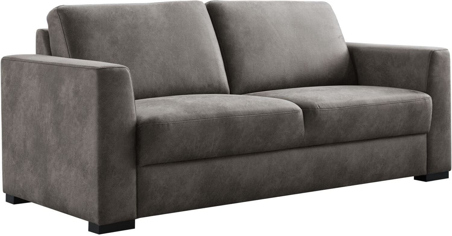 Pronto Wonen 2 zitsbank Muscolo donkergrijs excellent comfort Grijs|Antraciet 2,5 zitsbank