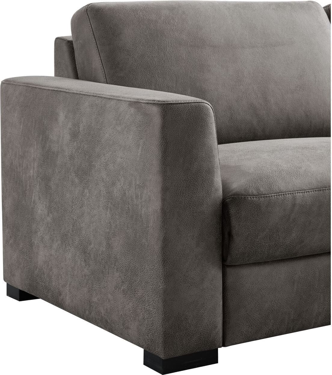 Pronto Wonen 2 zitsbank Muscolo donkergrijs excellent comfort Grijs|Antraciet 2,5 zitsbank