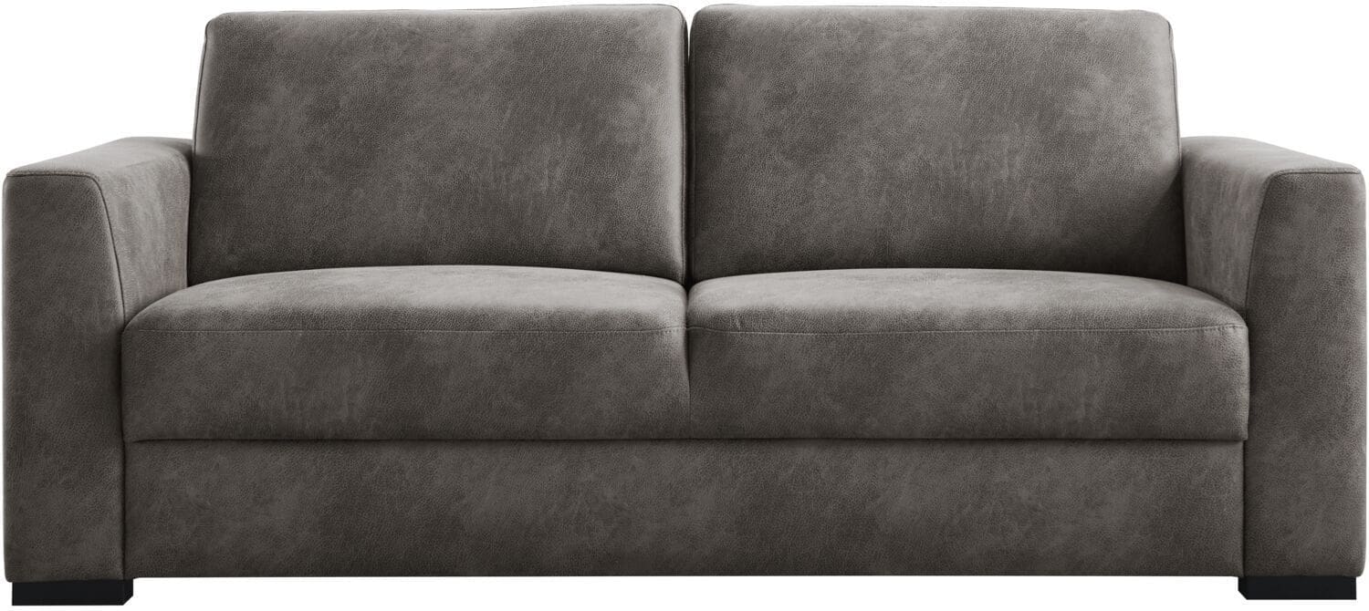 Pronto Wonen 2 zitsbank Muscolo donkergrijs excellent comfort Grijs|Antraciet 2,5 zitsbank