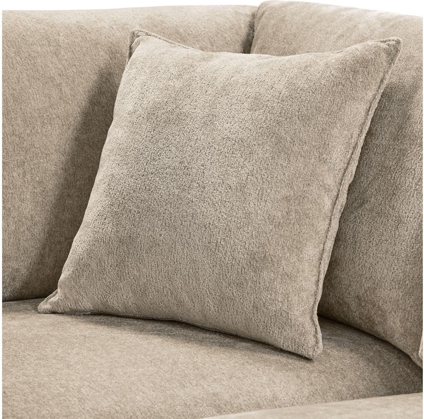 Pronto Wonen Hoekbank links Licato taupe relaxfunctie excellent comfort Taupe Bank